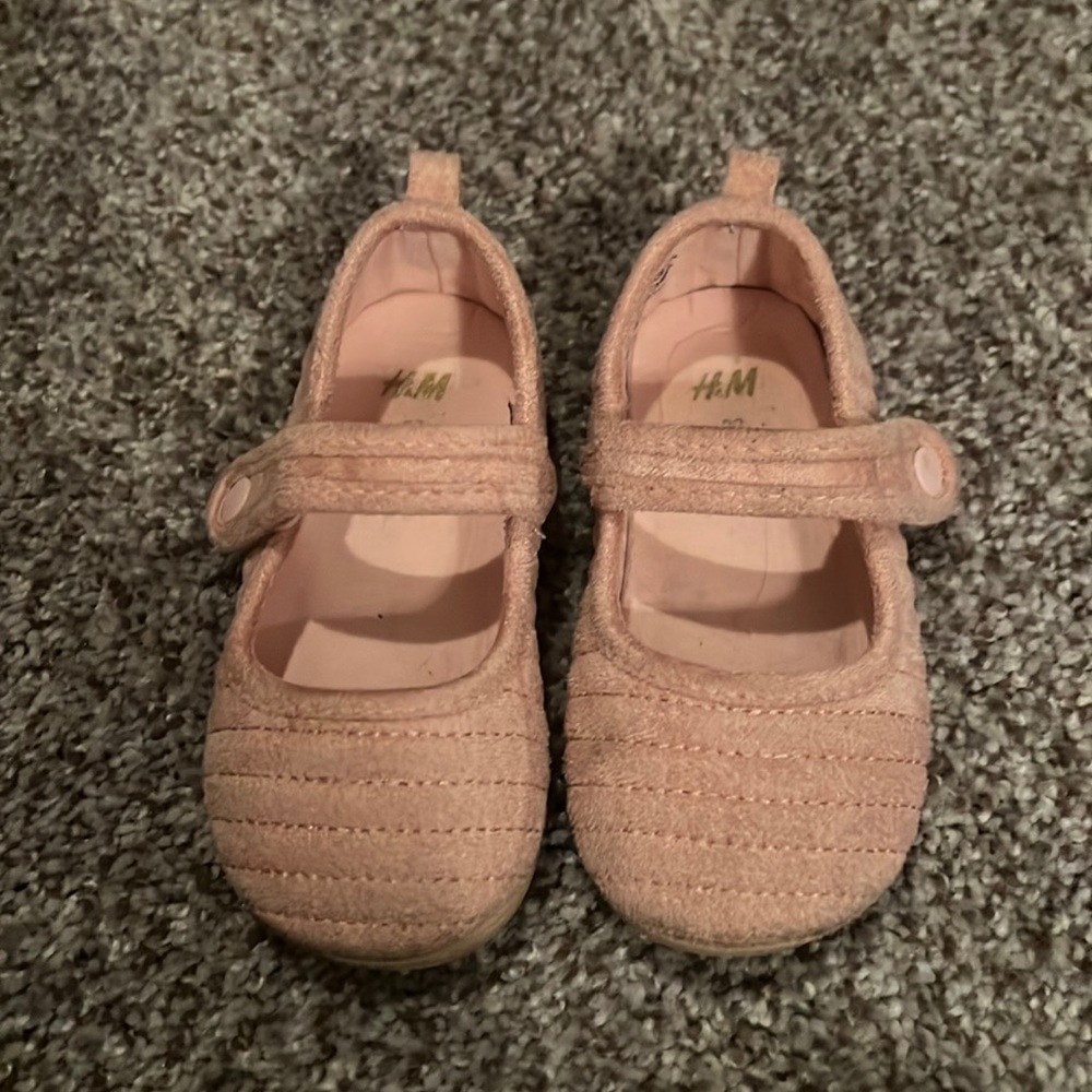 Gently worn shoes.